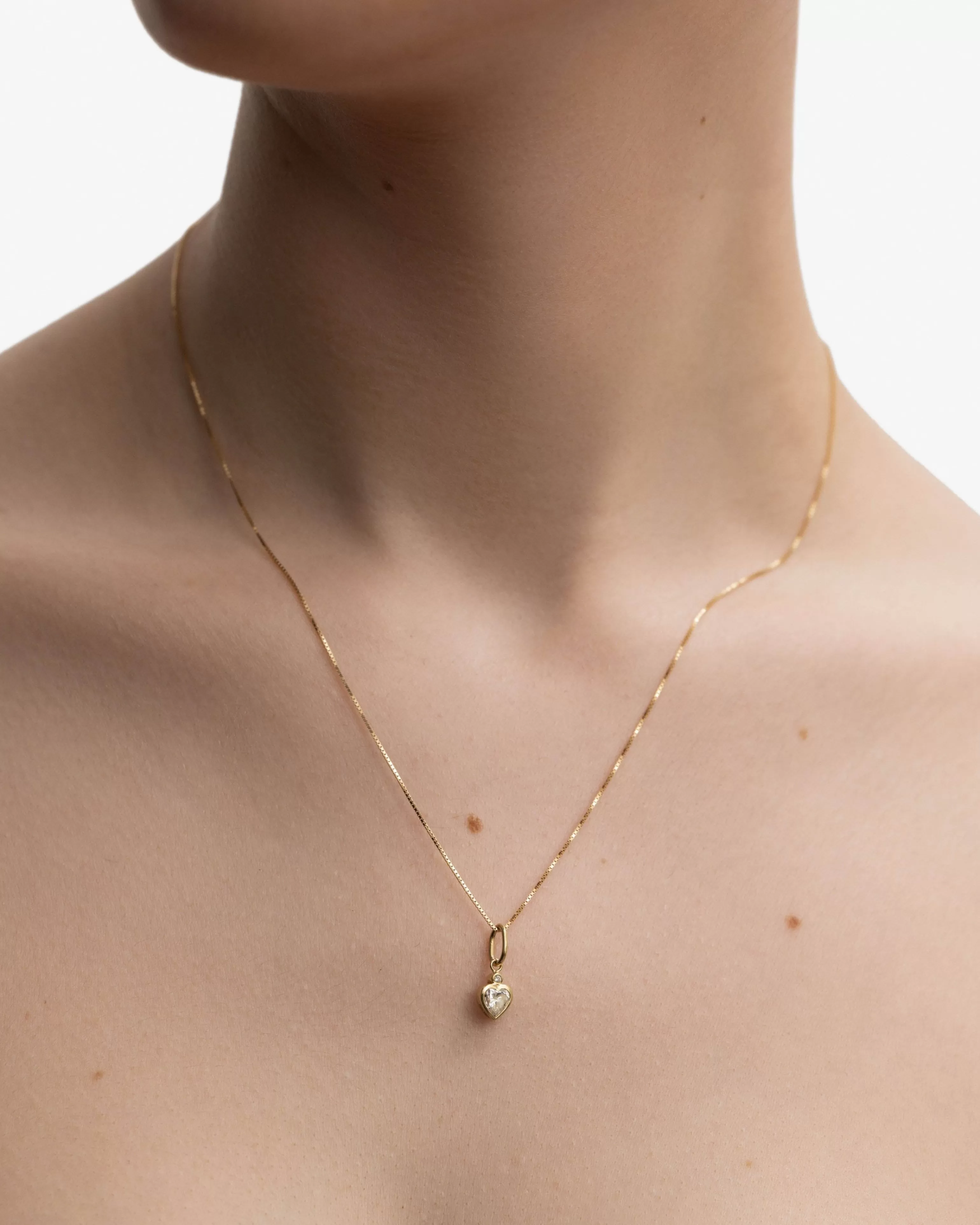BRUNA The Label Kettenanhänger | Diamantanhänger^Coeur Charm