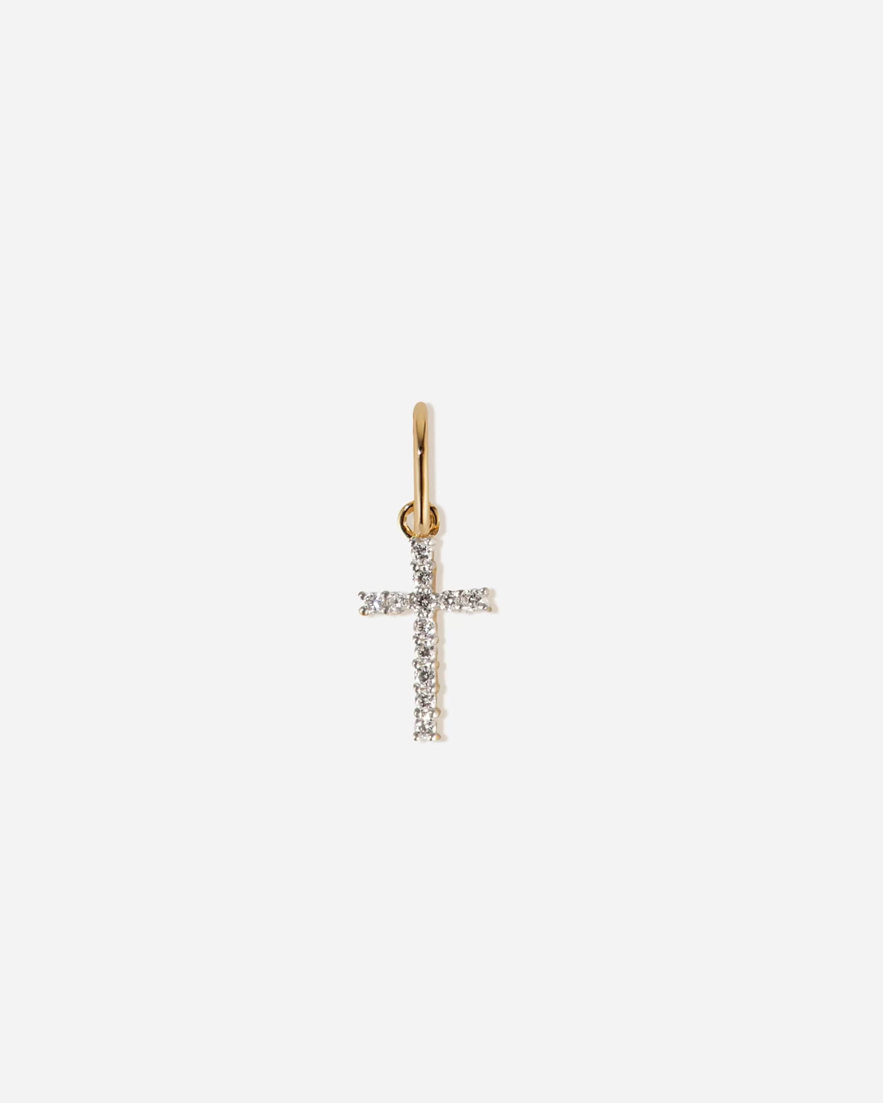 BRUNA The Label Kettenanhänger | Diamantanhänger^Espoir Charm 14k Gelbgold & Laborgezüchtete Diamanten