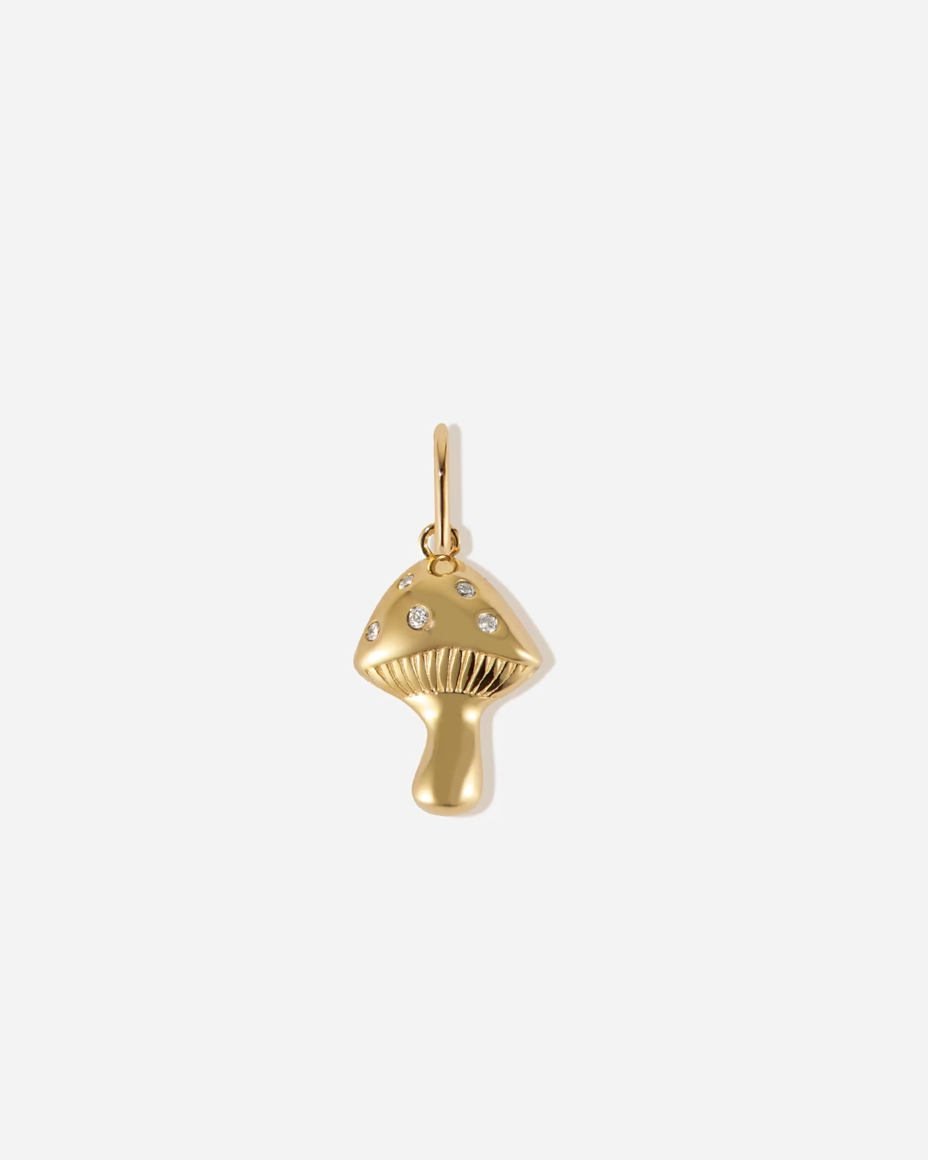 BRUNA The Label Kettenanhänger | Diamantanhänger^Mushroom Charm