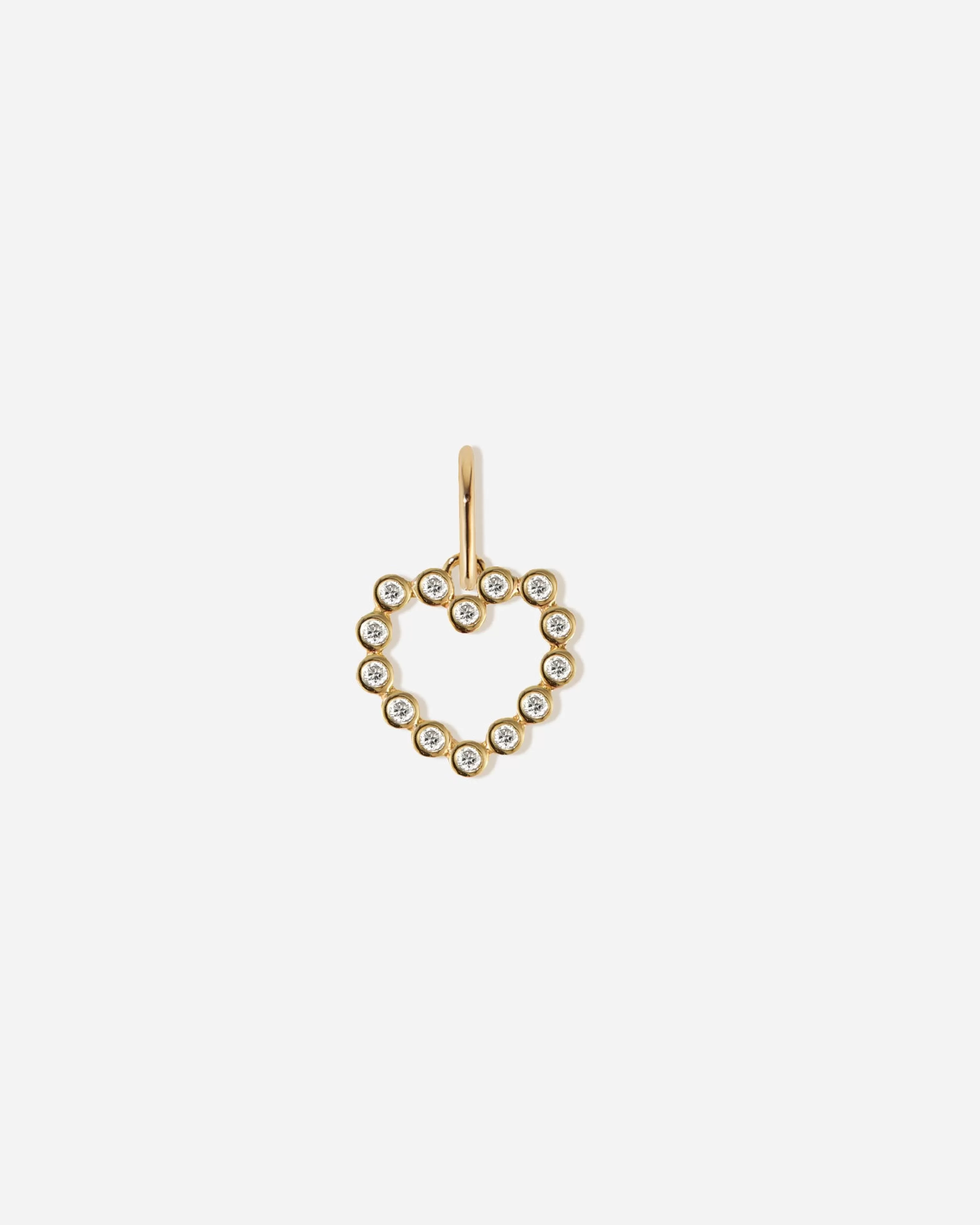 BRUNA The Label Kettenanhänger | Diamantanhänger^Promesse Charm 14k Gelbgold & Laborgezüchtete Diamanten